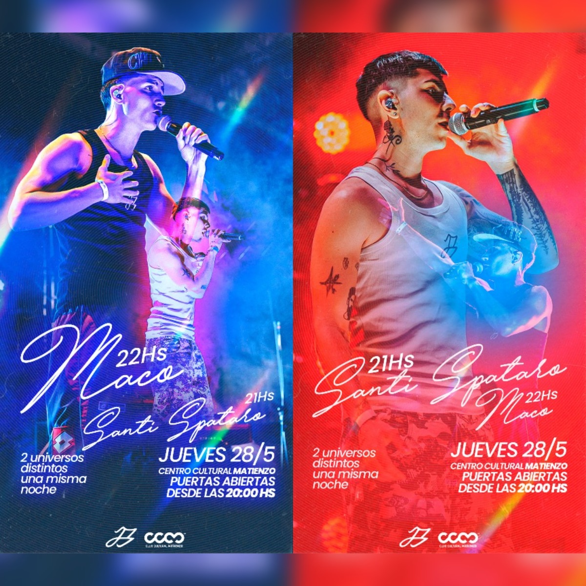 Show Maco y Santi Spataro