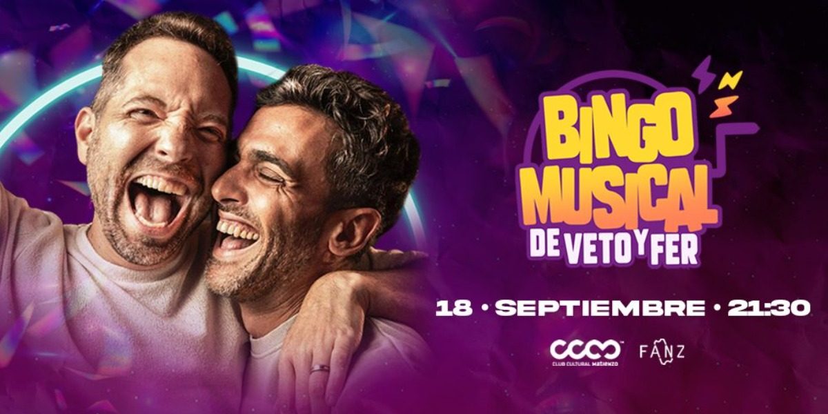 El Bingo Musical de Veto y Fer - 18/09