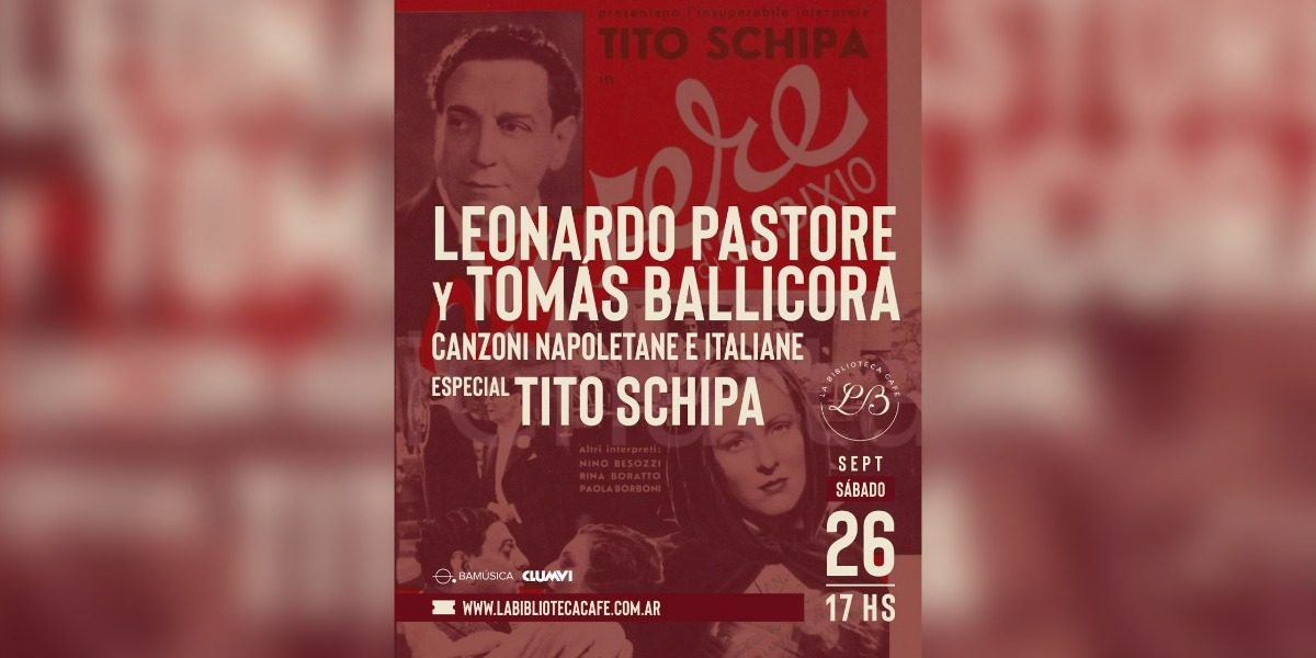 Canzoni Napoletane e italiane TITO SCHIPA