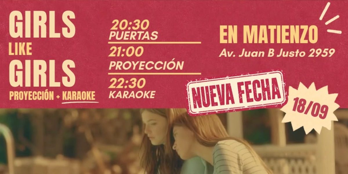 ULTIMA FUNCIÓN :) GIRLS LIKE GIRLS - PROYECCION + KARAOKE