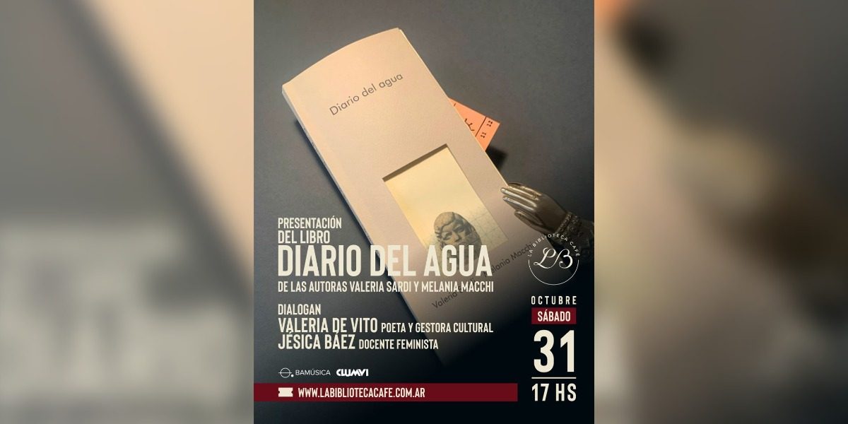 Presentación libro objeto Diario del agua